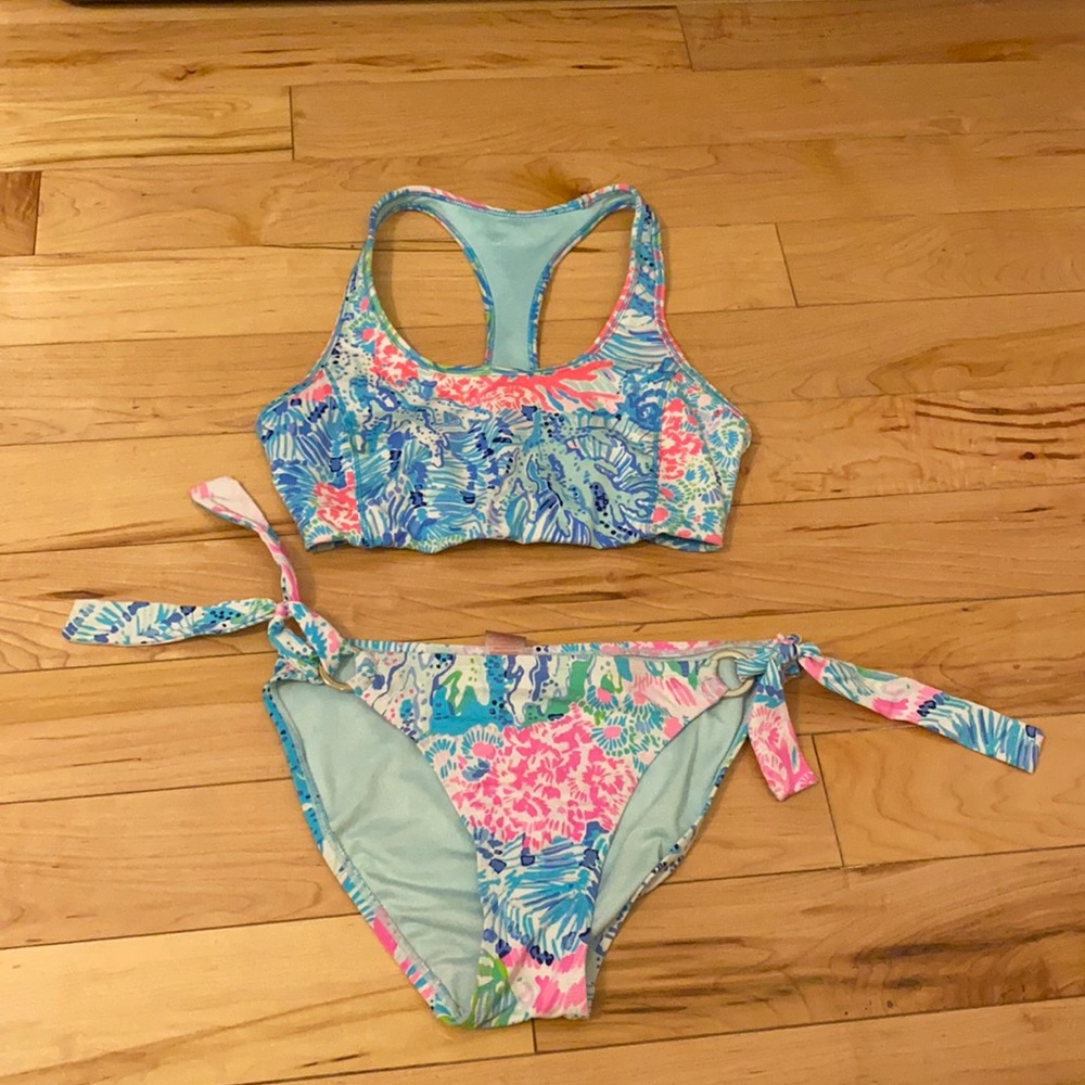 Lilly Pulitzer 2 piece swimsuit